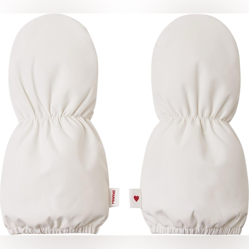 Reima Baby Water-Repellent Mittens - off white
